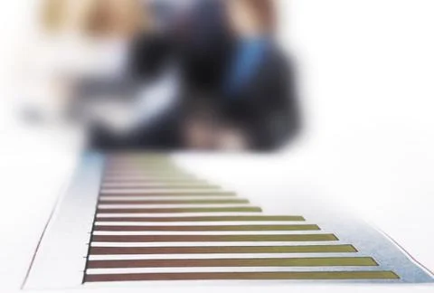 3d Render Stock Market Graph With Going Up Arrow Stock Photos