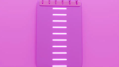 3d render task Stock Footage 313837821