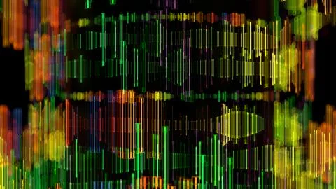 3d render technology background with complex graph form. Artificial intellige 스톡 일러스트