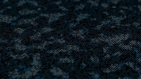 3d render technology background made of digits and text characters. Binary co Stockillustratie