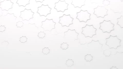 3D render texture symbols for Ramadan Kareem celebration Stock Footage 133108347