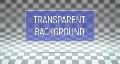 3d render, textured room, transparent background, empty space. Stock Illustration