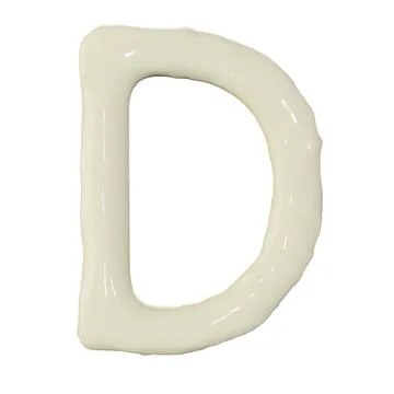 3d render of top view mayonnaise or cream alphabets for food or restaurant .. 스톡 일러스트