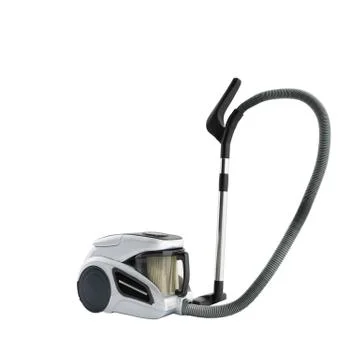 3d render of vacuum cleaner no shadow image Stock Illustration