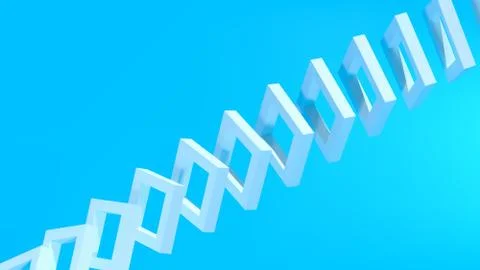 3d render vector composition with dynamic realistic geometric shapes in motion Stock Illustration