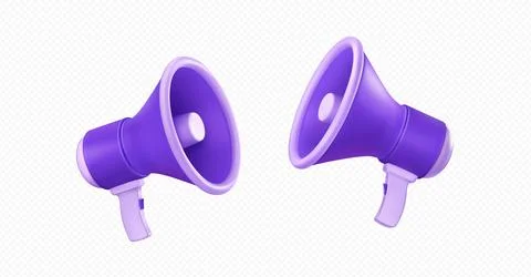 3d render vector realistic loud speaker object イラスト素材