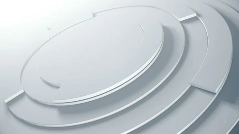 3d render video. Abstract background for breaking news report. Video stock 132134602