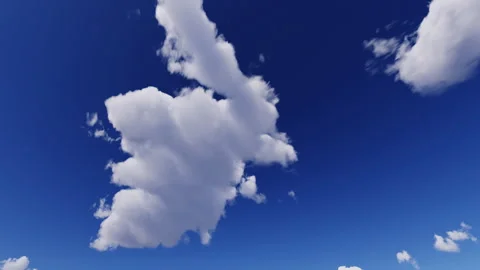 3d render video of serene sky and cloud. Stock Footage 280981118