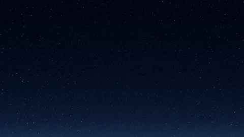 3d Render view of a bright night sky full of stars Stock Footage 328985604