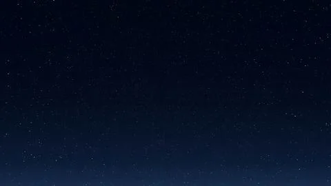 3d Render view of a bright night sky full of stars Stock Illustration