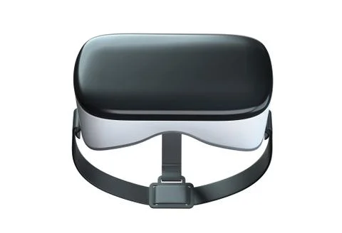 3D render of Virtual Reality googles isolated on white Stock Illustration