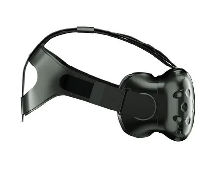 3D render of Virtual Reality googles isolated on white Stock Illustration