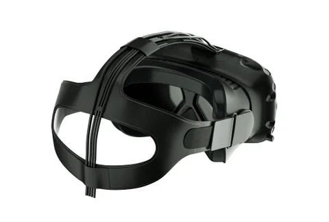 3D render of Virtual Reality googles isolated on white Stock Illustration