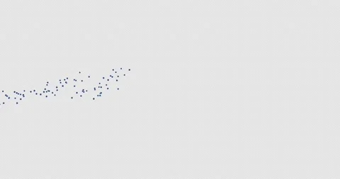 3d render virus flying as airborne transmission Stock Footage 156271699