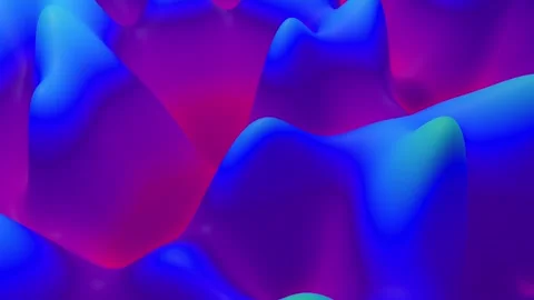 3d render Vivid luminous imagery capturing strange alien landscapes and textures 库存影片 348248695