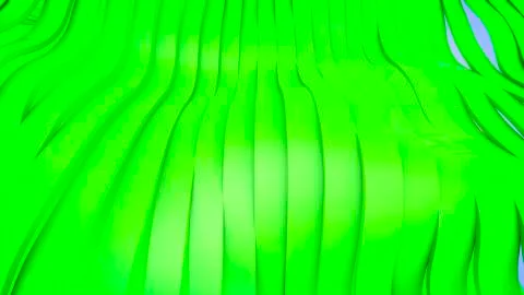 3D render of Wavy band surface. Stock Illustration