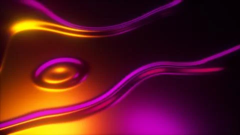 3d render wavy surface. Stock Photos
