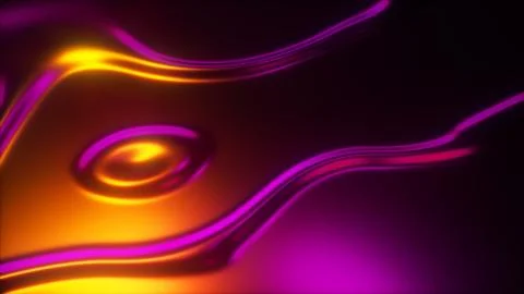 3d render wavy surface. Stock Photos