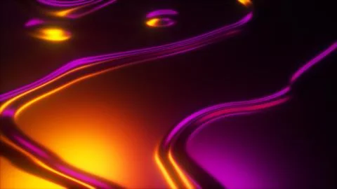 3d render wavy surface. Stock Photos