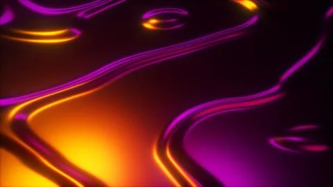 3d render wavy surface. Stock Photos
