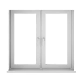 3d render of window Stock Illustration