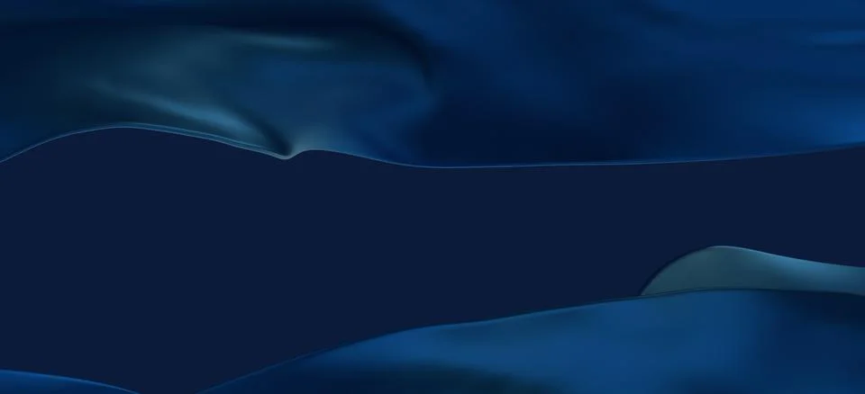 3d rendered Abstract blue wave pattern, illustration Illustrazione stock