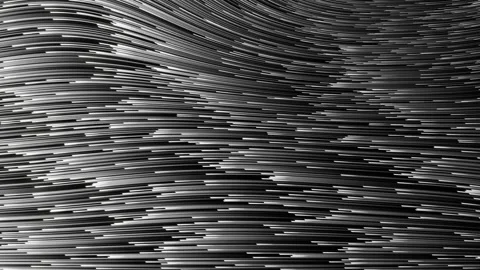 3D Rendered Abstract Lines With Smooth Motion Concept. Trendy Video Background Stock Footage 165921365