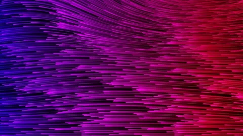 3D Rendered Abstract Lines With Smooth Motion Concept. Trendy Video Background Video stock 165921427