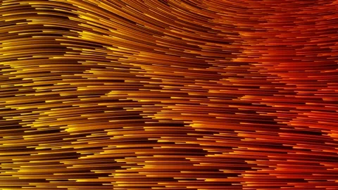 3D Rendered Abstract Lines With Smooth Motion Concept. Trendy Video Background Vídeo Stock 165921438