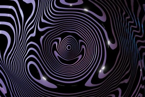 3d rendered abstract pattern with subtle tones and dynamic colors Stock Illustration