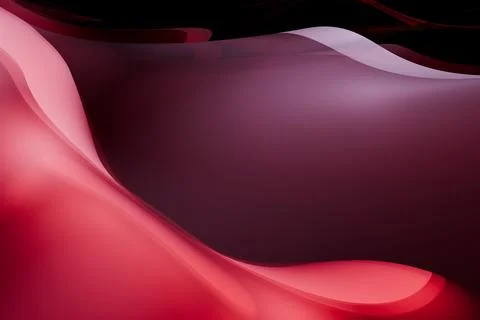 3d rendered abstract pattern with subtle tones and dynamic colors Stock Illustration