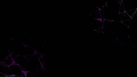 3d rendered abstract plexus shapes. Connection and web concept. Digital Stock Footage 95179889