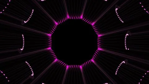 3d rendered abstract plexus shapes. Stock Illustration