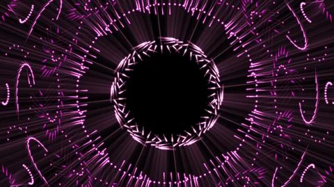 3d rendered abstract plexus shapes. Stock Illustration