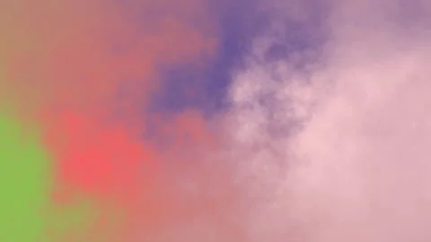 3d rendered animation Dreamy Colour Smoke Swirl Stock Footage 313149135