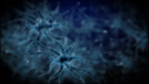 3D rendered Animation of a moving viruses.  Stock Footage 120624942