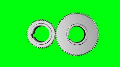 3d rendered animation of rotating gears ... | Stock Video | Pond5