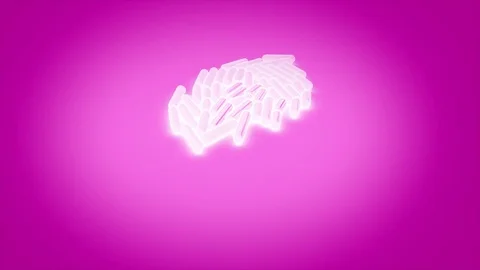 3D rendered bacteria growing by Polymime http://www.polymime.com Stock Footage 75364272