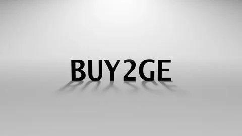 3D Rendered buy2get1 Text Animation with Typing Effect and Blinking Cursor Stock Footage 315101139