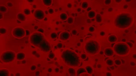 3d rendered cells flight through Stock Footage 5087931