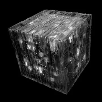 3d rendered complex structured surface.  Displacement semi transparent surfac Illustrazione stock