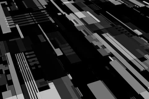3d rendered complex structured surface.  Displacement semi transparent surfac 库存插图