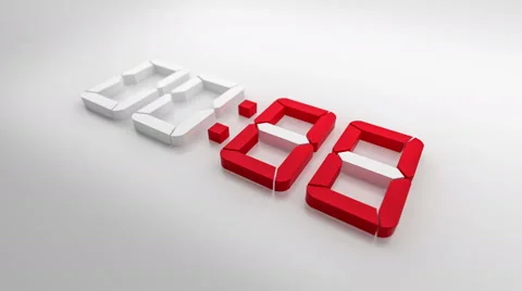  3D rendered countdown. Stock Footage 56913364