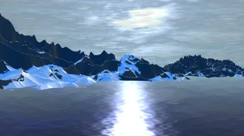 3d rendered fantasy alien planet 스톡 동영상 43054650