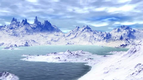3d rendered fantasy alien planet Stock Footage 43054770