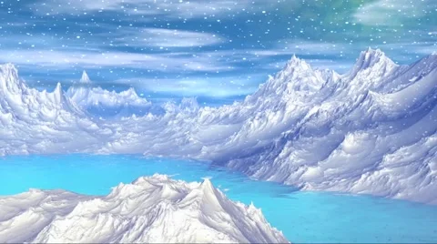 3D rendered fantasy alien planet. Rocks and sky Stock Footage 48485388