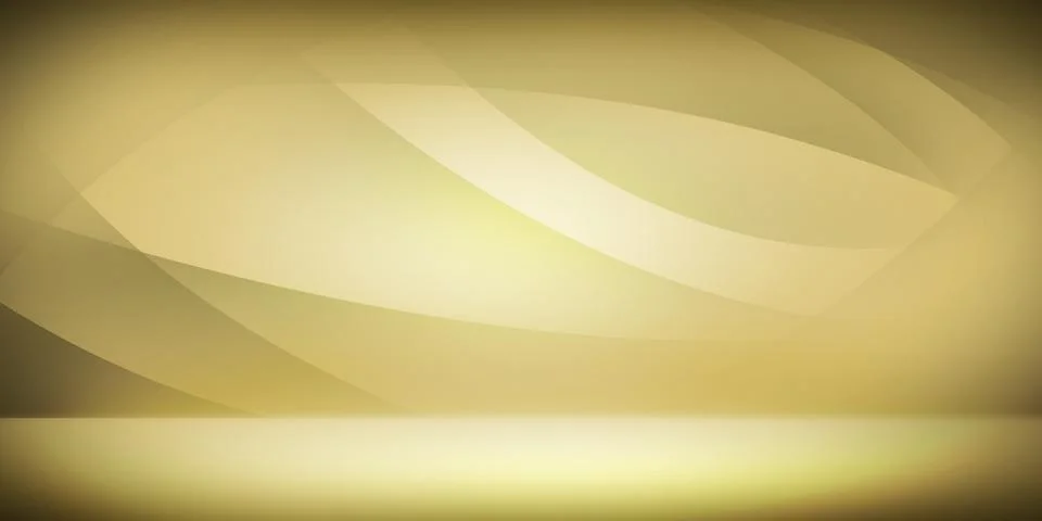 3D Rendered Glowing Wall and Empty Room Space Abstract backdrop Stock Illustration