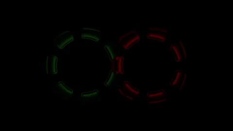 3D Rendered Green Check Mark and Red Cross Buttons With Metallic Edges imag.. Stock Footage 332706243