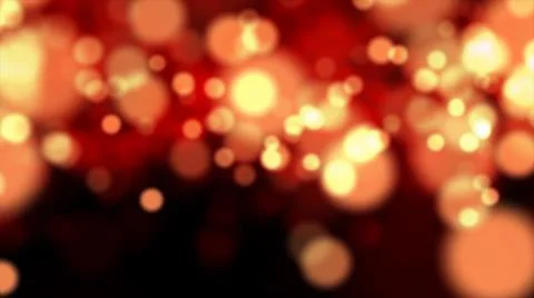 3d rendered illustration of 3d abstract bokeh Stock Illustration