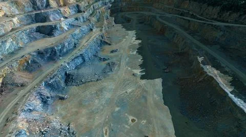 3d rendered illustration of Mining Pool or Mining Arena Stock Illustration